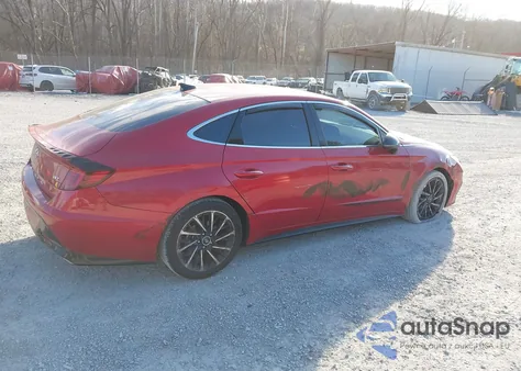 2020 Hyundai Sonata Sel Plus из США, поврежденный, VIN 5NPEJ4J21LH020890